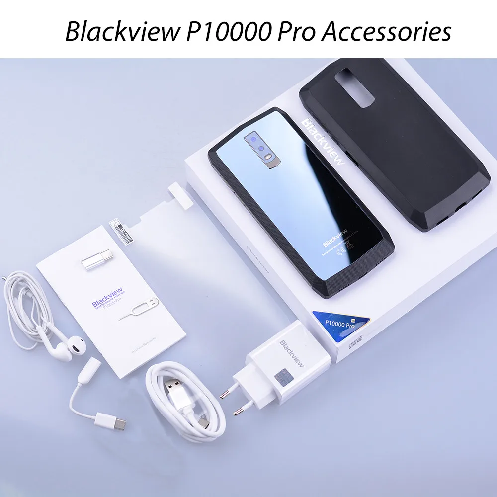 Blackview P10000 PRO Smartphone 11000mAh big battery 5V/5A Face ID 4GB 64GB 18:9 5.99&quotFHD 16MP Android 7.1/8.0 Mobile phone | Мобильные