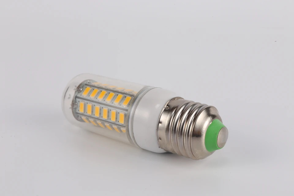 LARZI AC 220V E27 E14 светодиодный светильник 5730SMD светодиодный свет кукурузы светодиодный лампы 24 36 48 56 69 72 светодиодный s люстры свечи освещение украшение дома