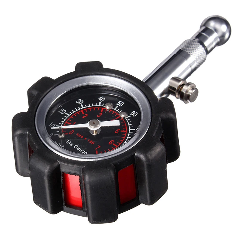 Ручной измеритель давления воздуха в шинах 0 100 PSI для