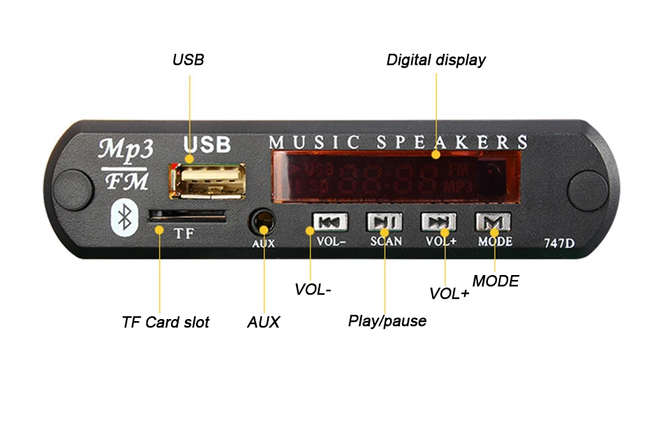 AIYIMA 2,1 Bluetooth усилители мощности профессиональная плата 80 Вт сабвуфер Многофункциональный Amplificador аудио DIY для домашнего кинотеатра