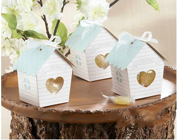 30 хит продаж креативная Милая коробка для конфет в виде домика со стандартным