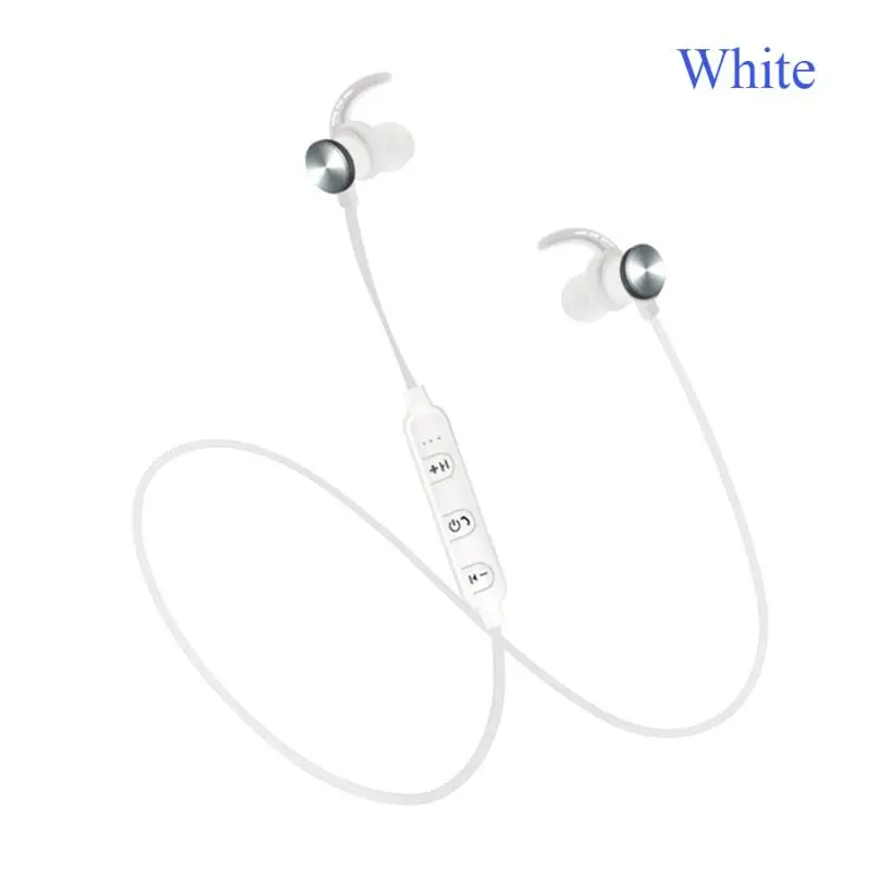 YOU FIRST спортивные Bluetooth наушники беспроводные наушники гарнитура Bluetooth с микрофоном для телефона Xiaomi - Цвет: White