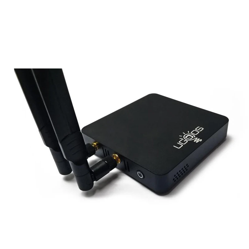 UGOOS AM6 4K Smart tv Box Amlogic S922X 2 Гб DDR4 16 ГБ Android 9,0 ТВ-приставка 4 ГБ 32 ГБ 1000 Мбит/с BT5.0 2,4G 5G wifi медиаплеер