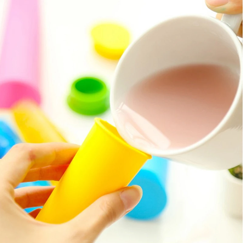 4 шт./лот Еда Класс силиконовая форма для льда Форма мороженого Замороженные