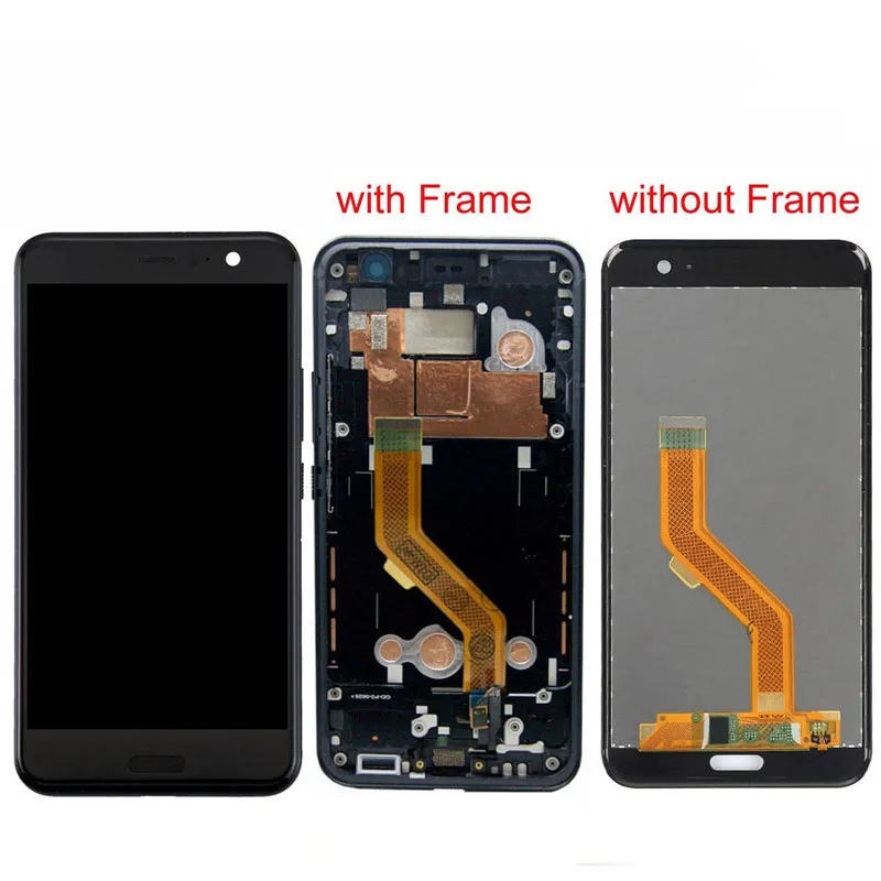 5 &quot100% протестированный ЖК-дисплей для HTC U11 кодирующий преобразователь