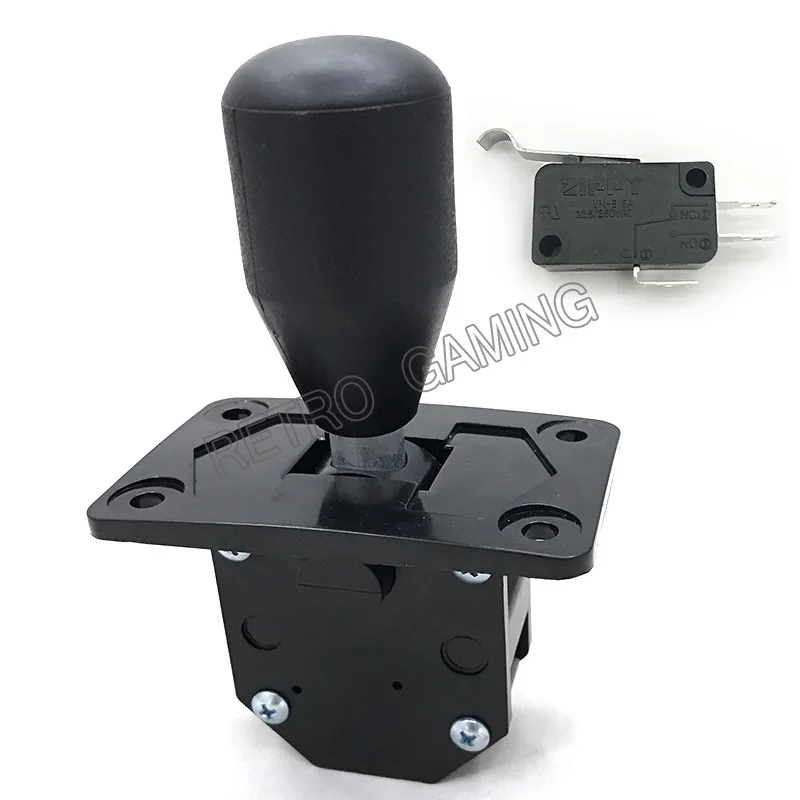 with 2 micro switch 1 шт. коробка передач/Шестерня/джойстик/ролик/вверх и вниз контроллер с микро переключателем для аркадных Outrun Гоночная машина - Цвет: with 2 micro switch