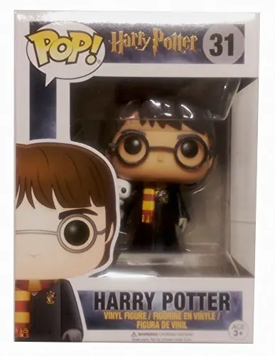 Горячая тема эксклюзивный Funko pop официальный Гарри Поттер-Гарри Поттер с Hedwig Виниловая фигурка Коллекционная модель игрушки