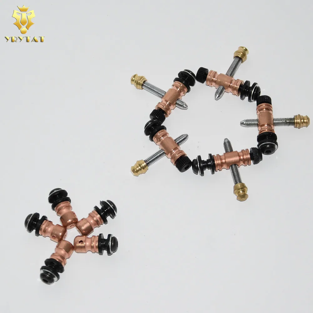 Лот из 5 комплектов медная Татуировка переплет пост наборы передний и задний