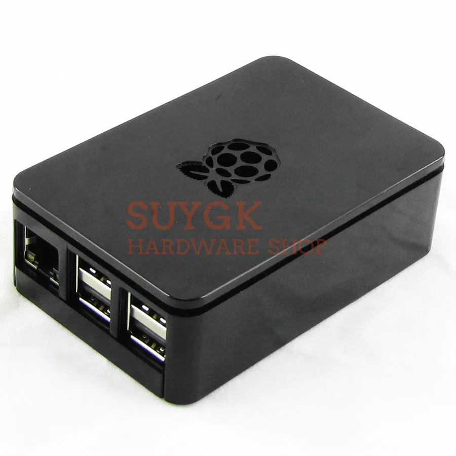 Черный Официальный чехол для Raspberry Pi 3 Model B+ плюс ABS пластиковый чехол Корпус Корпуса для PI3 - Цвет: Black