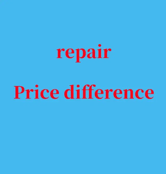 

repair Price difference
