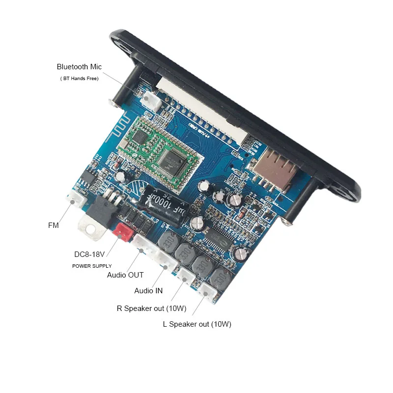 12 В Bluetooth 4 0 APE FLAC WAV WMA MP3 AMP аудио декодер плата стерео приемник 10 Вт + dgeital усилители