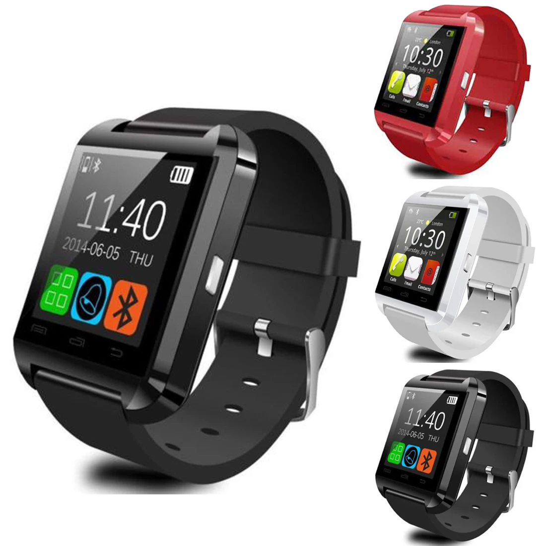 Meboyixi Bluetooth Смарт-часы U8 умные часы U часы для iOS iPhone samsung sony huawei Xiaomi Andr