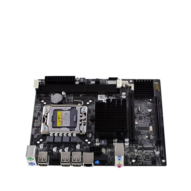 X58 LGA1366 интерфейсная материнская плата DDR3 MSATA USB2.0 регистр и память ecc|Материнские