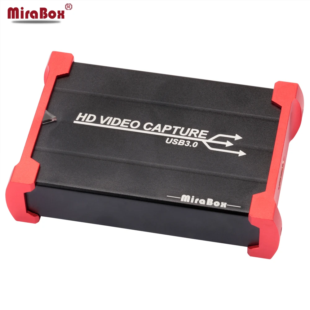 Карта видеозахвата MiraBox Full HD USB3.0 1080P HDMI стандартная для Windows/Linux/Mac ключ захвата USB UVC