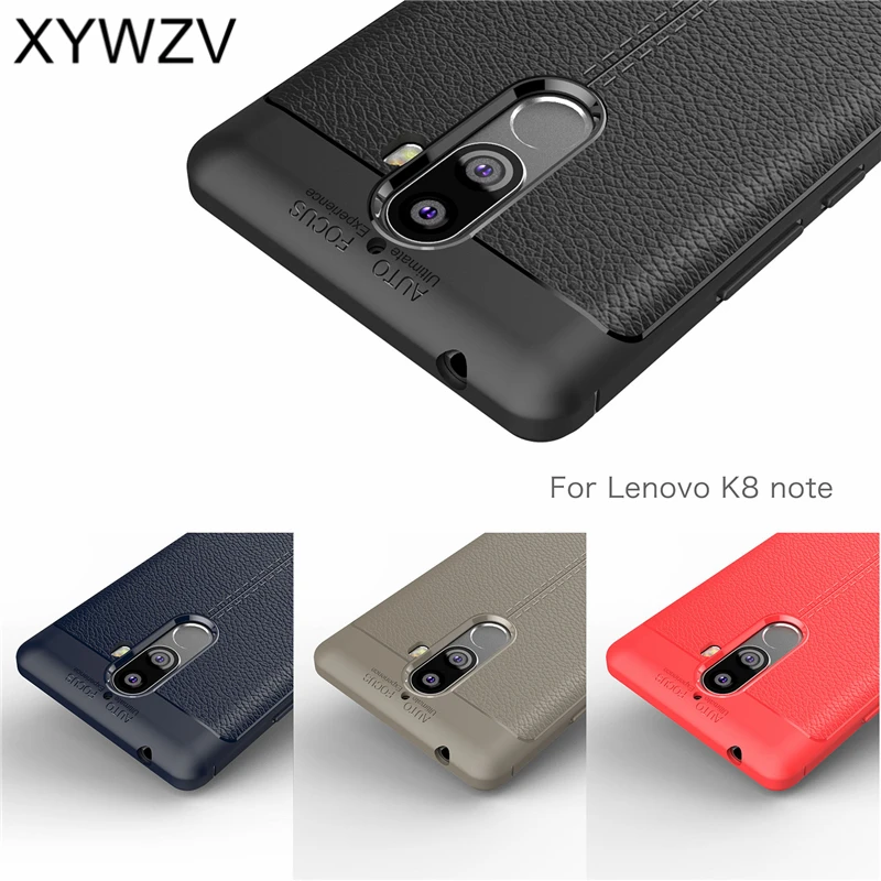 Чехол для телефона Lenovo K8 Note роскошный резиновый мягкий чехол Vibe Shell XYWZV |