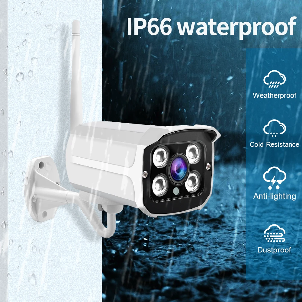 LOOSAFE CCTV беспроводная камера безопасности NVR комплект системы открытый 2.0MP