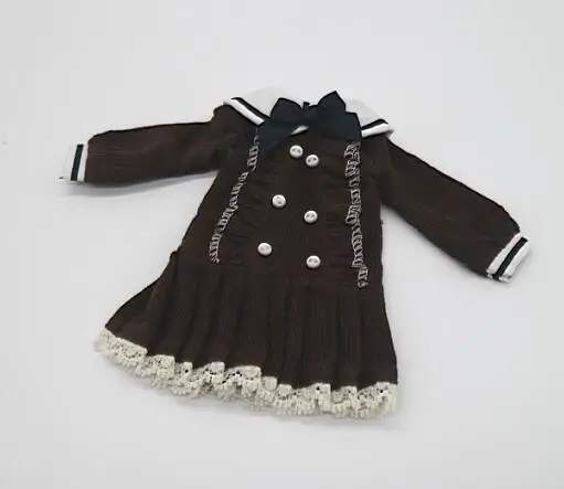 Brown Кукольное платье, Униформа(3 модели - Цвет: Brown