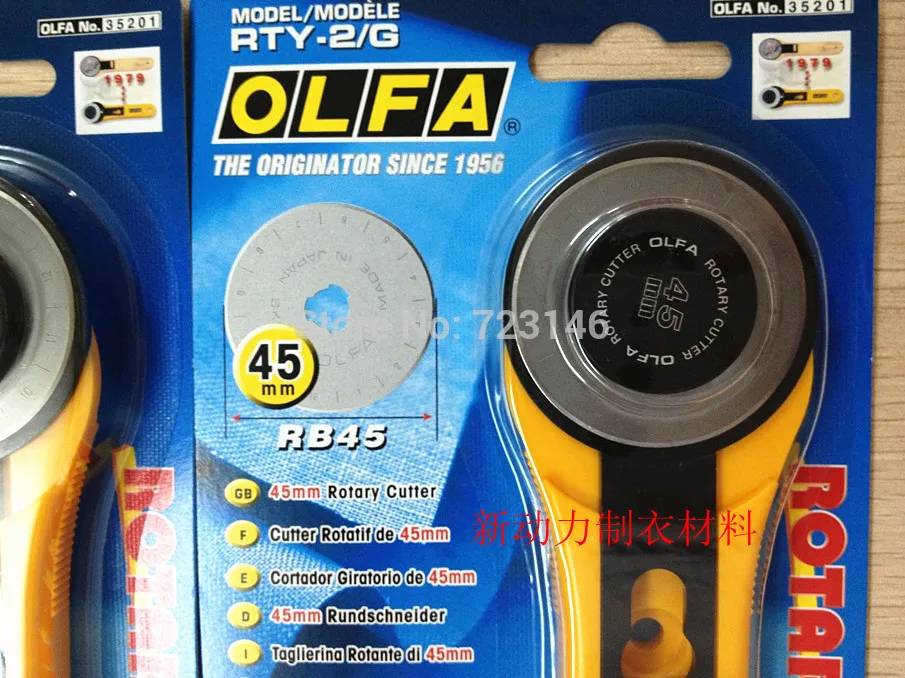 2018 Сделано в Японии OLFA 45 мм роторный резак ROTATIF RUNDSCHNEIDER роторная резка резка|cutter