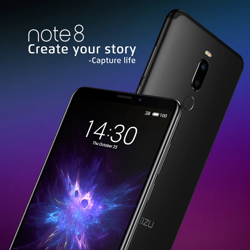 Глобальная версия Meizu Note 8 4 ГБ 64 мобильный телефон Snapdragon 632 четыре ядра Note8