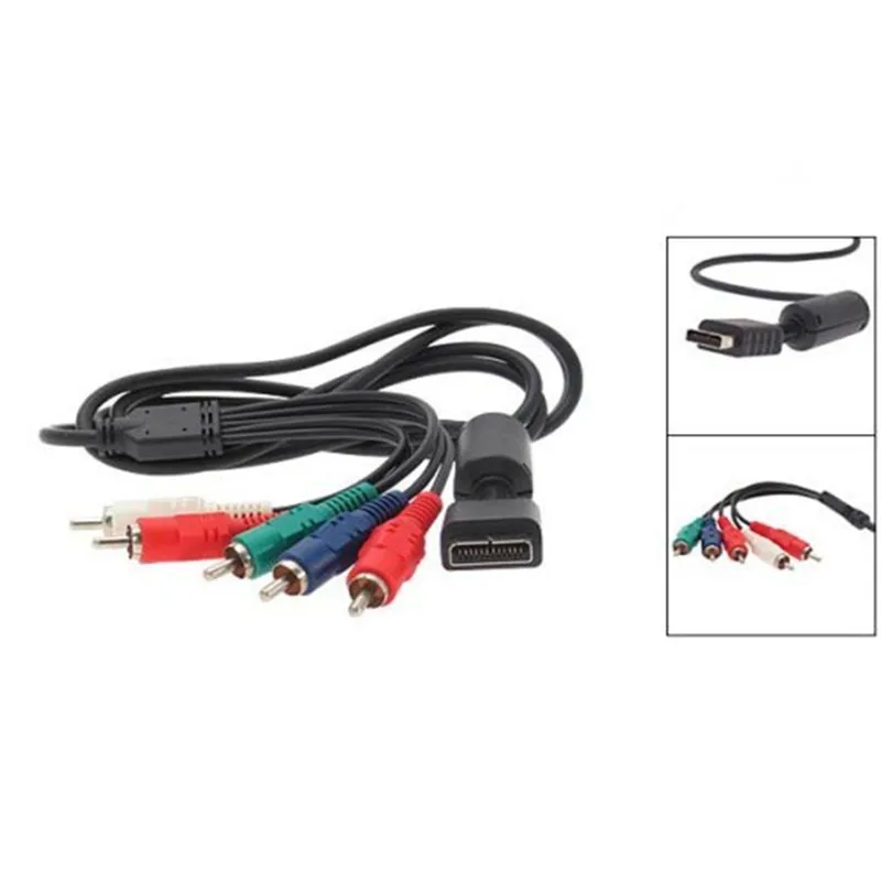 EastVita 1 шт. 8 м Компонент HD TV AV видео аудио кабель Шнур для Playstation 2 3 Slim PS2 PS3 r60|Кабели| |