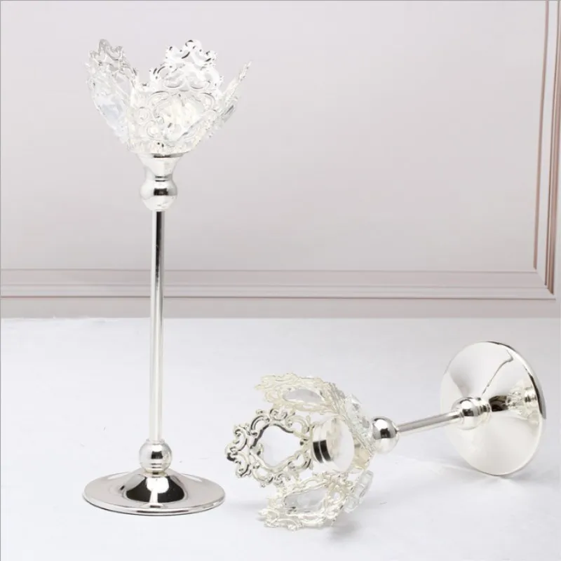 Новый высококачественный подсвечник из кованого железа свадебные