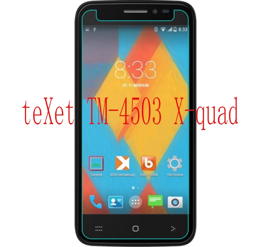 Закаленное защитное стекло для смартфонов X quad TM 4503 TM4503|Защитные стёкла и плёнки