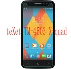 Закаленное стекло для смартфона teXet TM-4503 X-quad TM 4503 TM4503, Взрывозащищенная защитная пленка для экрана телефона