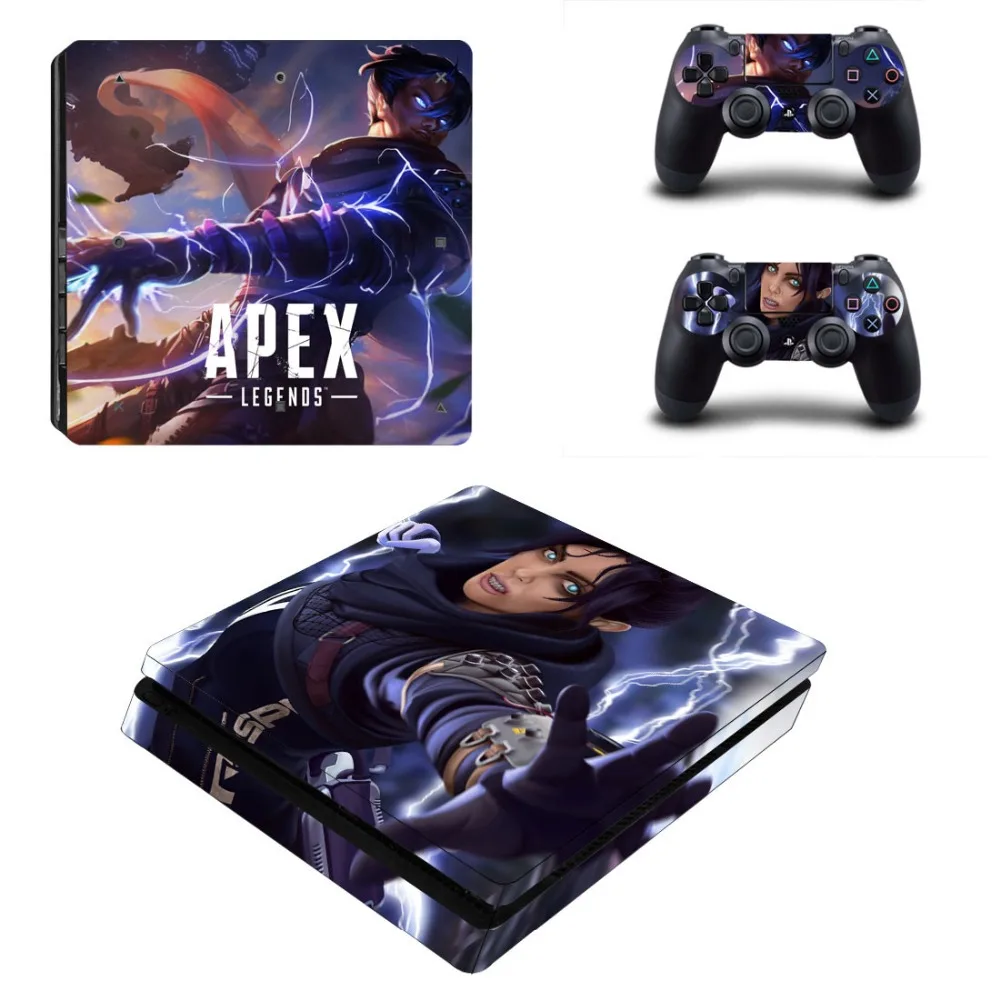 Apex legend Vinilo PS4 Тонкий чехол Легенда виниловая наклейка s Play станция 4 тонкий