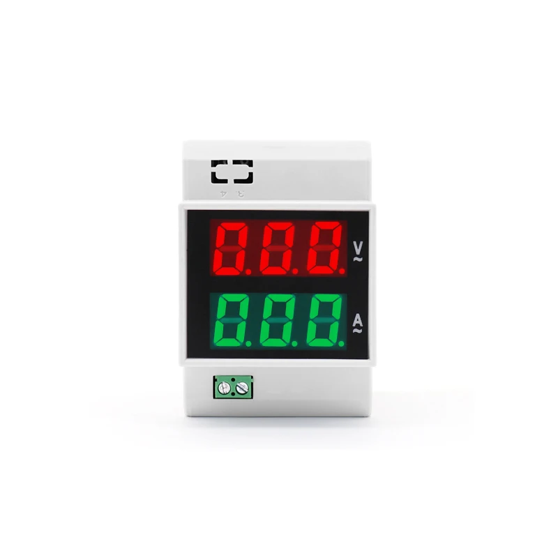 

Цветной цифровой дисплей 35 мм, измеритель переменного тока 80-300 В, AC0-100A, напряжение и ампер переменного тока комбинированный счетчик в, измер...