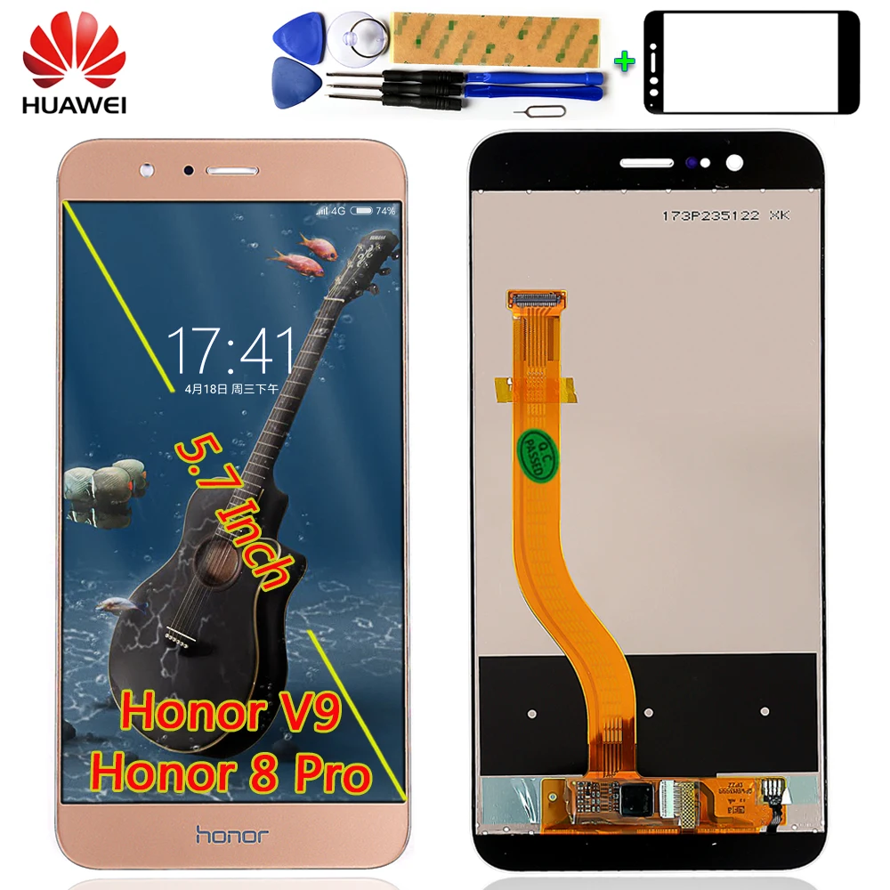 ЖК дисплей Huawei Honor 8 Pro / HUAWEI V9 дигитайзер сенсорного экрана в сборе с бесплатными
