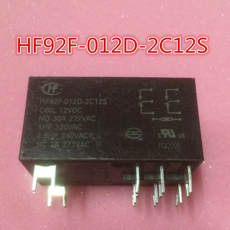 

HF92F-012D-2C12S Relay 30A 12VDC HF92F-012D-2C12S