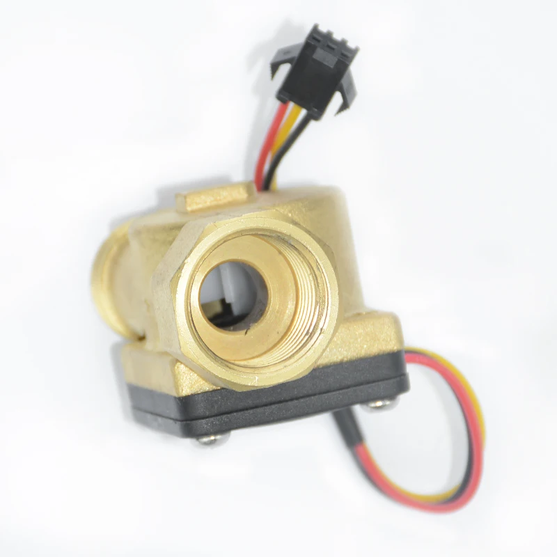 1 шт. медный расходомер YIMAKER G1/2 DN15 F = 10Q 30 л/мин|flow meter|g1/2 water flow sensorwater meter meters |