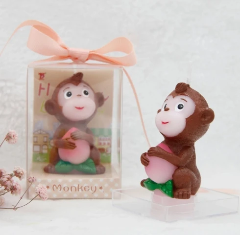 

New Zodiac Candles Cute Three-dimensional Cake Smokeless Cartoon Craft Birthday Candle Party Supplies