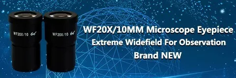 Lucky Zoom бренд WF10X/22 мм Widefield бинокулярный Тринокулярный Стерео микроскоп окуляр 30 мм крепление резьба аксессуары для микроскопа