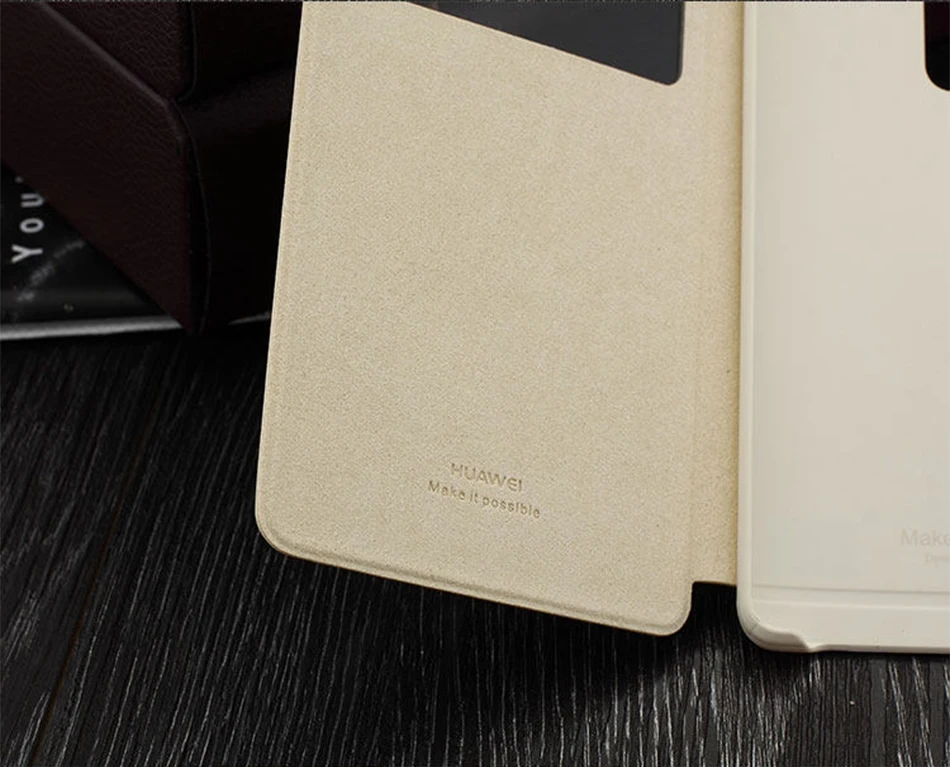 Чехол-книжка для huawei mate S, чехол с умным окошком, роскошный чехол для huawei mate S из искусственной кожи, защитный чехол-подставка для сна