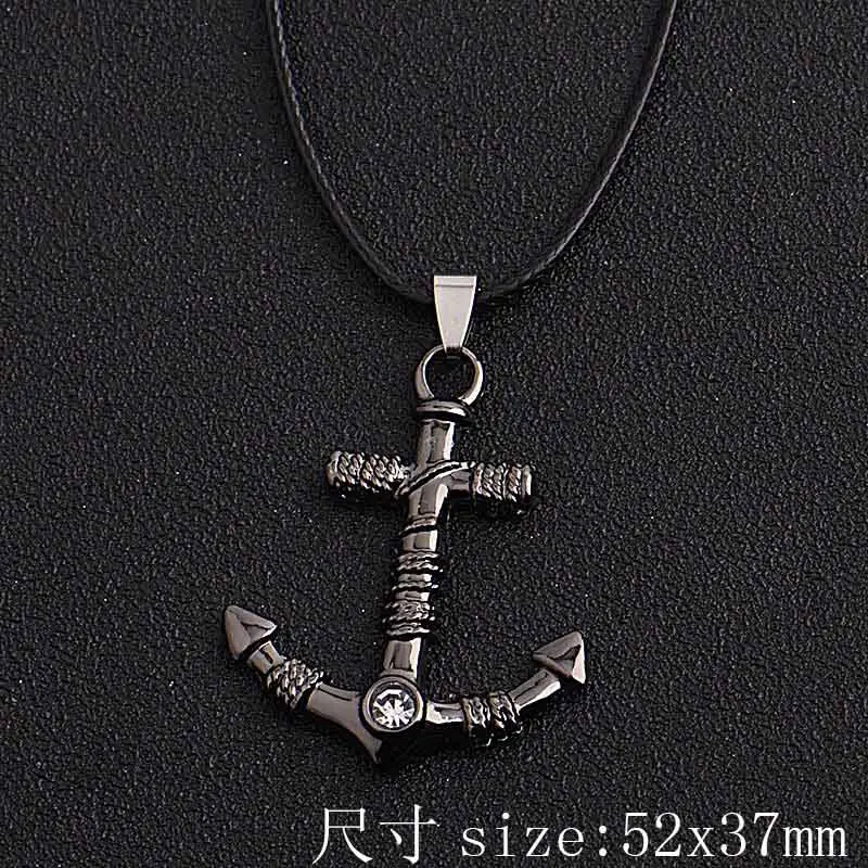 2018 серповидное мужское ожерелье из нержавеющей стали много стилей старинная