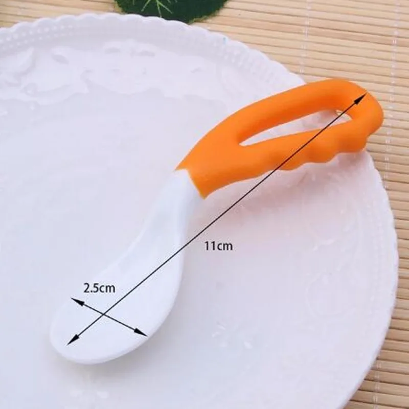 Детская посуда ложка малыш локоть инструмент-ложка вместе много ложек