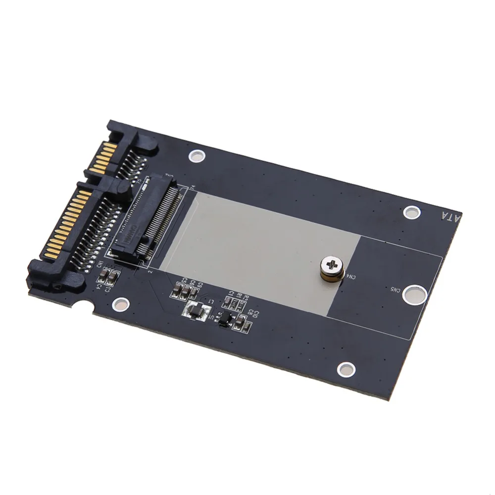 2 шт. B Ключ M.2 NGFF SSD на 2.5 дюйма SATA конвертер адаптер для 2230 2242 2260 базы m2 Win 10/Mac