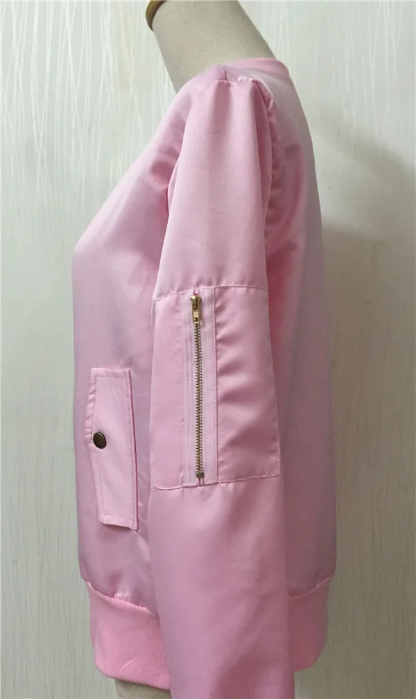 Осеннее и зимнее пальто на молнии легкая женская куртка EBD5177|coat zipper|autumn and winter