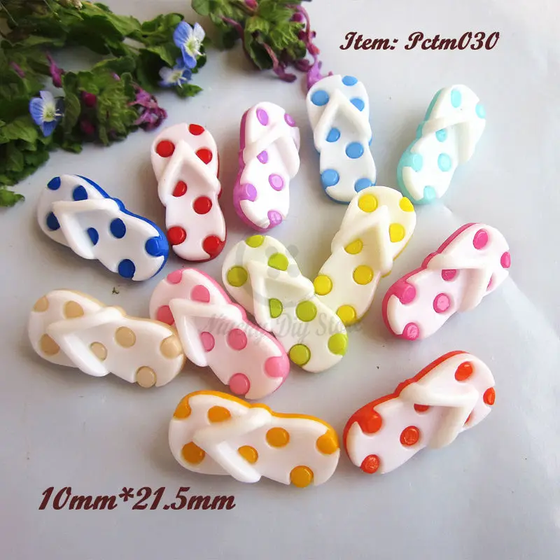 2016 новые разноцветные флип флоп кнопки для украшения пластиковые