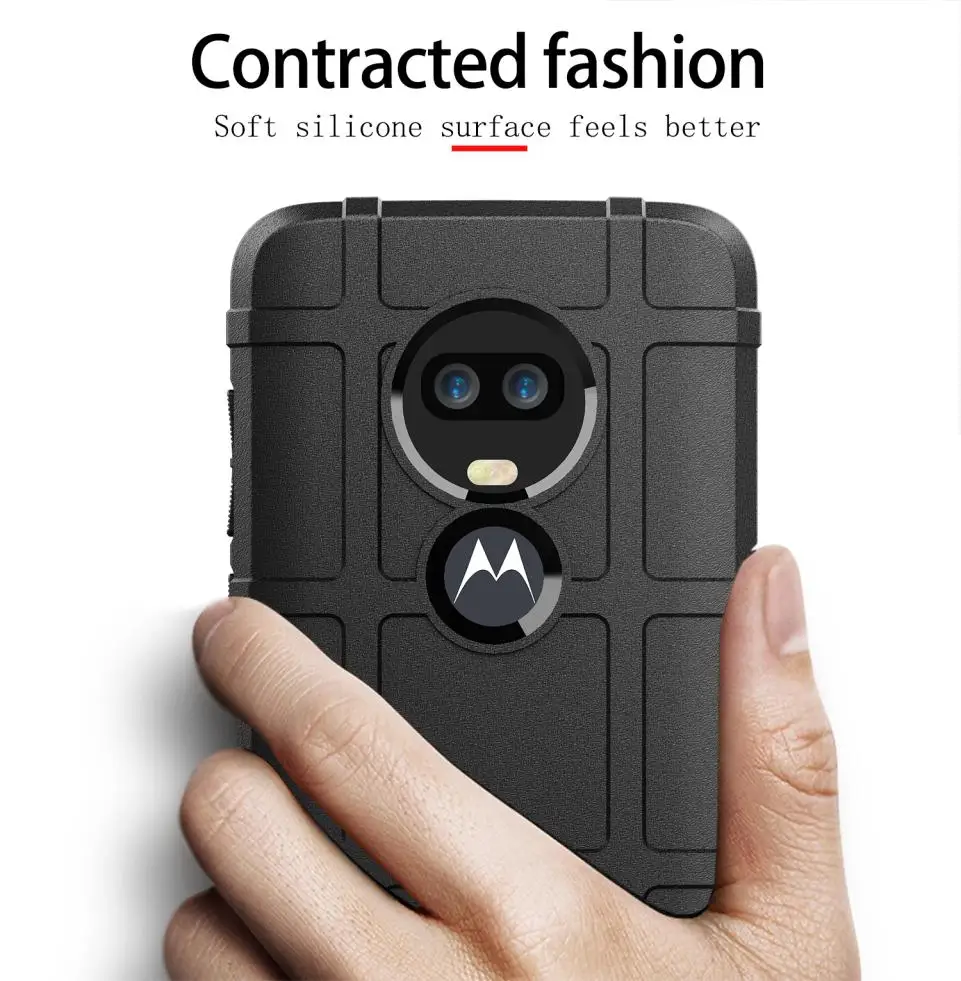 Для Motorola Moto G7/G7 Plus чехол Модный Мягкий Силиконовый ТПУ противоударный прочный