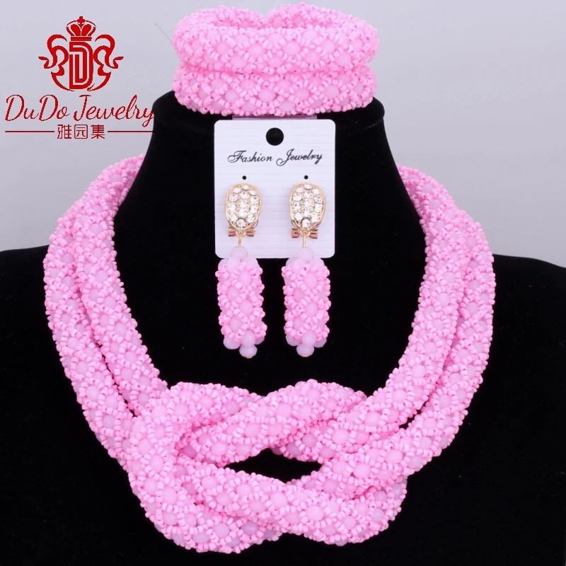 Комплект из колье и серёг серебра 2017 пробы|african beaded jewelry|african beads jewelry setbeaded set |