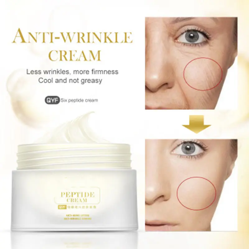 

Anti Wrinkle Moist Nourishing Facial Cream Six Peptide Removal Anti-Aging Lifting Firming Whitening Cream Skin Care