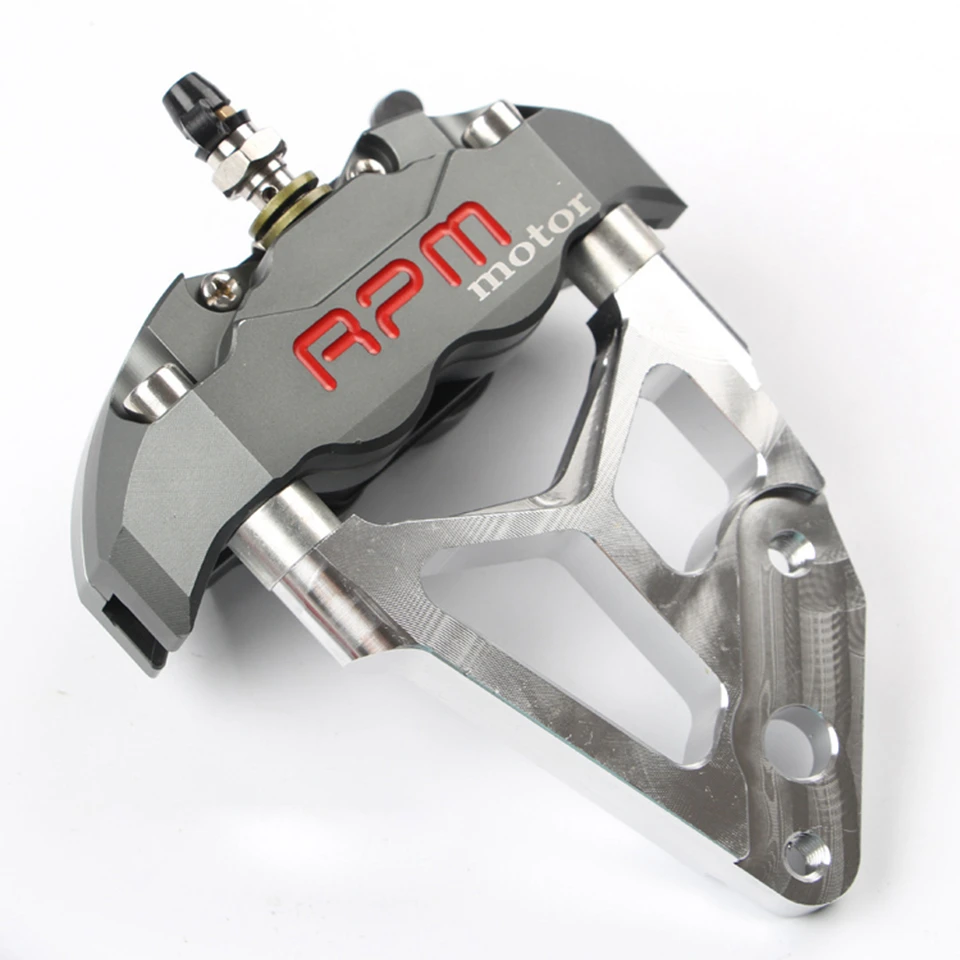 Universal 200mm/220mm RPM motorcycle front and rear brake caliper set Scooter with disc shock adapter bracket | Автомобили и