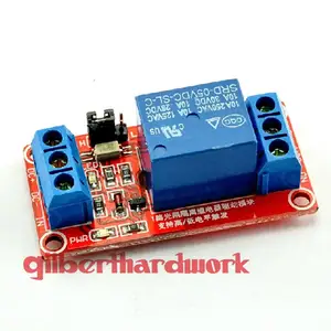 5V 1-Channel Relay Module With Optocoupler High Low Level Triger in Pakistan