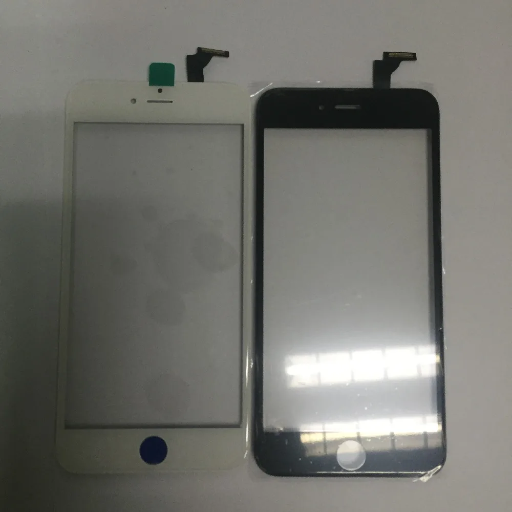 Дигитайзер с сенсорным экраном+ Рамка для iPhone 6, 6 S, 6 P, 5S, 5C, 5G, 7G, 7P Plus, сенсорный экран, передняя сенсорная панель, стеклянная линза, аксессуары для телефонов