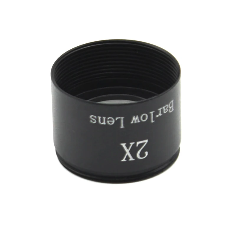 2x линзы Барлоу Чистые оптические стеклянные широкополосное покрытие для