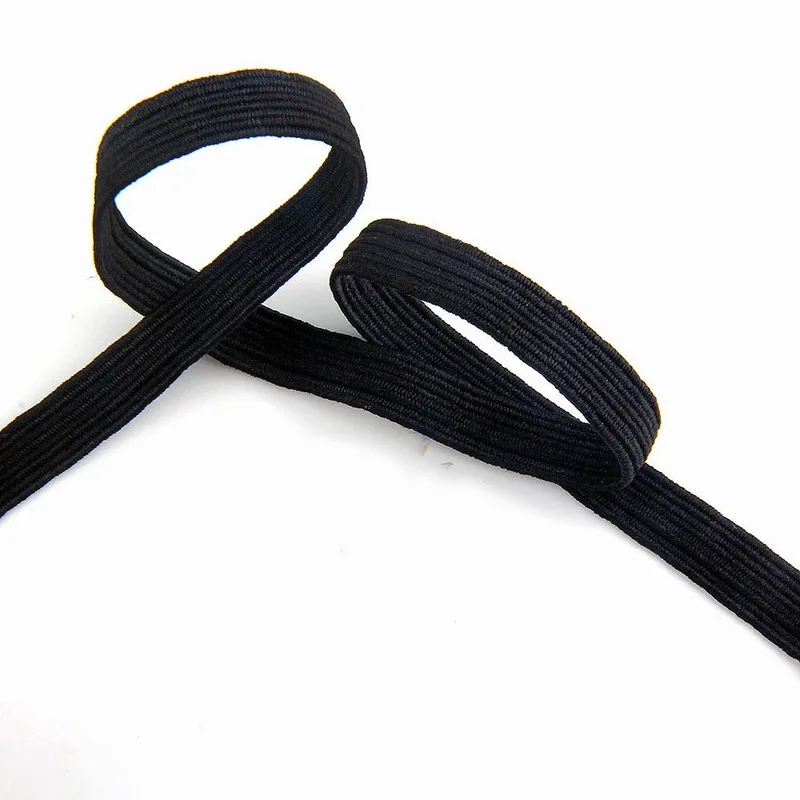 

20Yards Woven Knitted Elastic Band Soft Skin Ribbon Trim WaistBand Pants Sewing Stretch Strap DIY Garment Accessories