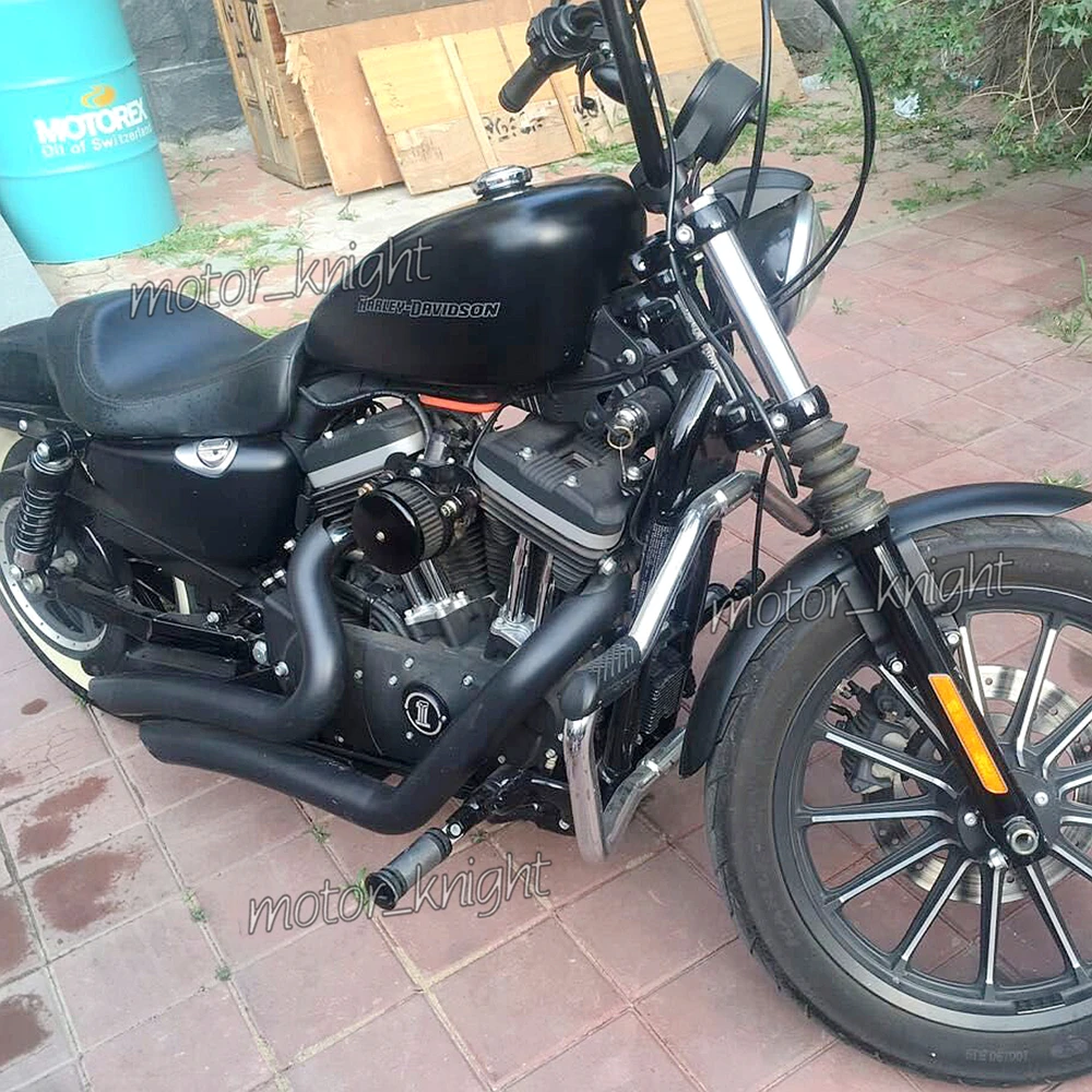 Защита двигателя мотоцикла усов для Harley HD Sportster Forty Eight XL 1200 883 04 18 ron 09 48 XL|Бамперы и