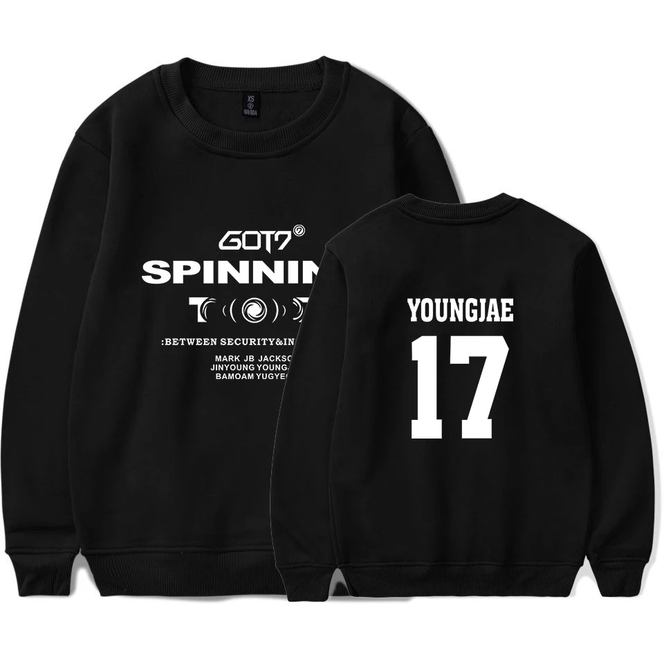 Ar 2019 GOT7 KPOP толстовки для мужчин и женщин Новый Печатный свитер с капюшоном
